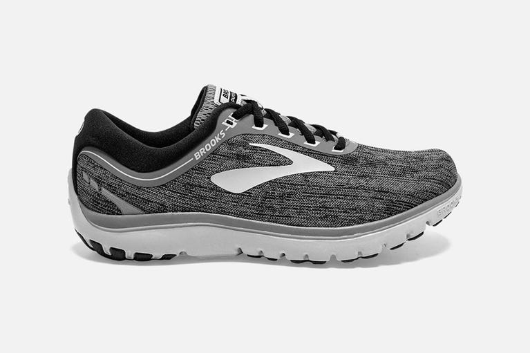 Brooks Pureflow 7 - Womens Road Running Shoes - Grey (02649HFTI)